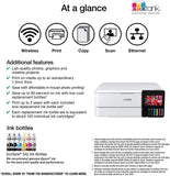 Epson EcoTank Photo ET-8500 All-in-One Wireless Color Supertank Printer with Scanner and Copier