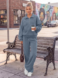 Trendy Queen Women Sweatsuits Casual Fall 2 Piece Matching Sweat Sets 2026