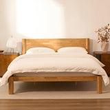 FLEXISPOT Hako G2 Japanese Joinery Bed Frame King, No-Tool Assembly
