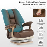 EXCEBET Big and Tall Executive Office Chair with Footrest