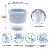 10oz Spinning Whiskey Glasses for Whiskey-lovers: 360° Rotating Crystal Glass with Iceball Mold for Scotch Bourbon - Old Fashioned Glasses for Bar Party Home - Gifts for Men Dad Husband (Wicker)