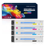W9210MC W9211MC W9212MC W9213MC Toner Cartridge Set 4-Pack High Yield Replacement Compatible with HP LaserJet MFP E78323 E78325 E78330 E78330dn E78325dn E78323dn Printer Ink Black Cyan Magenta Yellow