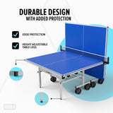 JOOLA J500X Outdoor Performance Table Tennis Table – High Strength & Hardness CMF Surface for Stable Bounce – Durable, Waterproof & UV Resistant 12mm Top – All-Weather Indoor/Outdoor Ping Pong Table