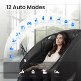Titan Axiom LE l Dual Massage Mechanism l Shiatsu Massage l Full Body Massage Chair l Intelligent Voice Control l 45°C Heating Therapy l Zero Gravity Reclining l for Home and Office Use (Brown)