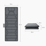 CuPiLo Full Body Massage Mat, Massage Pad with 10 Vibrating Motors for Pain Relief, Back Massager with Heat, Full Body Massage for Back, Lumbar,Leg, Gifts for Men Women, Long 67"