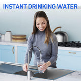 Vortopt DR2 1000GPD Tankless RO Water Filter System Under Sink