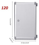 Lockable Key Cabinet - Secure Metal Wall Mount Key Holder Box for Home & Office Storage - Key Organizer with Safety Lock for Easy Access and Protection