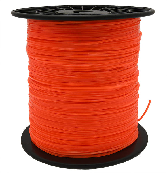 KAKO 080 Trimmer Line, Square Weed Wacker String .080-Inch-by-1200-ft Commercial Grade Square 080 String Trimmer Line (Orange)