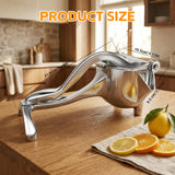 Hand Juicer Squeezer with Heavy Duty Handle, 2026 New Manual Fruit Juicer Citrus Press for Lemon, Orange, Lime, Grapefruit (1 Pcs)