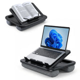 Yotnufy Adjustable Lap Desk with Cushion - 8 Angles Ergonomic Adjustment