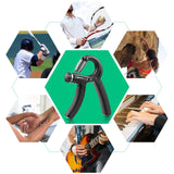 NIYIKOW Grip Strength Trainer, Hand Grip Strengthener, Adjustable Resistance 22-132Lbs (10-60kg), Forearm Strengthener, Perfect for Musicians Athletes (Black, 1 Pack) NIYIKOW