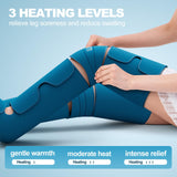 Foot and Leg Massager with Heat- Relief Swelling, Edema, Cramps, Varicose Veins AICUTTI