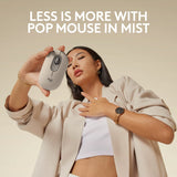 Logitech POP Mouse, Wireless Mouse with Customizable Emojis, SilentTouch Technology, Precision/Speed Scroll