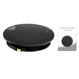 Fesjoy USB Wired Desktop Conference Microphone Builtin Speaker for Video Chatting Home Office Black