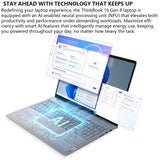 ThinkBook 16 Gen 8 Business AI PC Laptop Computer, 16" FHD+, Intel 16-Core Ultra 7 255H