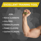 THERABAND Hand Exerciser, Ball For Hand, Wrist, Finger, Forearm, Grip Strengthening & Therapy, Squeeze Ball to Increase Hand Flexibility & Relieve Joint Pain, Yellow, Extra Soft THERABAND