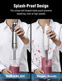 1000W Powerful Immersion Blender handheld, 2025 New Update Hand Blender with 25-Speed, Scratch-Resistant Corded Hand Mixer
