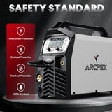 ARCPEX MIG Welder 200A, 6-in-1 110V/220V Synergic Multi-Process Welder