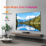 Formovie Theater Ultra Short Throw 4K Laser Projector | Triple Laser Projector with Dolby Vision & Built-In Speakers