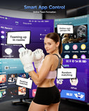 MAITUFIT 2026 Upgraded Music Boxing Machine M5, Smart Wall-Mount Punching Bag with 24H Standby, 4000+ Music, 160 Synced LED Lights, APP Control, Stereo Sound, Wall-Mount Punching Bag for Home Gym