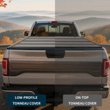 OEDRO Low-Profile Hard Quad-Fold Tonneau Cover for Colorado/Canyon 5.2ft