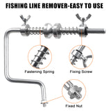Fishing Line Spooler System, Portable Fishing Line Winder Adjustable Spinning Reel Spooling Station Machine