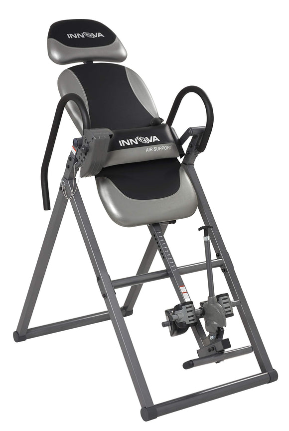Innova ITX9900 Inversion Table with Air Lumbar Support, Black/Gray Innova Health and Fitness