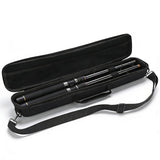 Jwthee Travel Fishing Rod Case Hard Shell, Fishing Pole Carrying Case for Travel Fishing Rod Bag Carrier Case Fishing Pole Travel Case with Shoulder Strap for Fishing Tools