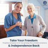 Toilet Seat with Handles - Adjustable Elevated Toilet Seat Riser, 400 lbs Gazoba