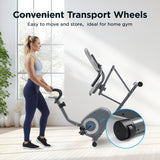 JLL Recumbent Exercise Bike, Quiet Smart Stationary Cardio Machine for Home Gym, Low-Impact Seated Workout with 8 Levels of Magnetic Resistance & Free Smart Fitness App