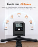 MERACH Recumbent Exercise Bikes for Home with Heart Rate Handle, 8-Level Resistance, Exclusive Apps, Stationary Bikes for Home, Magnetic Recumbent Exercise Bike