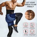 Viyafit Waist Trimmer Belt, Premium Waist Trainer for Women & Men Weight Loss Red