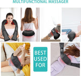 Back and Neck Massager, Back Massager Deep Tissue Kneading Massager Neck and Shoulder Massager with Heat AERLANG