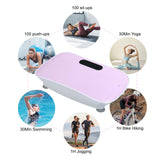 Silent Vibration Platform Crazy Fitness Massage 10-Frequency Weight Loss & Fat Burner Body Shaking Machine for Unise