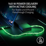 Dock Chroma: 11 Port Docking Station with M.2 SSD Slot - 120Gbps Transfer Speeds - 3X 4K Displays at 144 Hz on TB5/4 Laptops