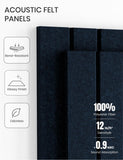 Fluxynara Felt Bulletin Board & Cork Board Alternative 36'' x 24''