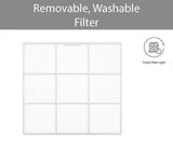 7,600 BTU 115V Programmable Window Air Conditioner with Heater, WiFi, and Remote - White LG