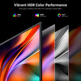 MNN 23.8" 100Hz FHD IPS USB-C HDMI Portable Gaming Monitor