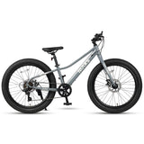 Glerc Mars Kids Mountaain Bike, 24 Inch Fat Tire Bicycle for Boys Ages 9-15