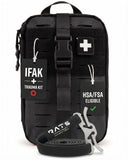MY MEDIC MyFAK PRO Tactical IFAK Trauma Kit & First Aid Kit with Tourniquet - HSA FSA Items - Built in USA - Combat Medical Supplies, Trauma Pack & Molle Bag for Car, Truck, Vehicle, Boat & EDC, Black