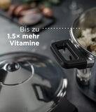 Hotel Stainless Steel Pressure Cooker with Side Grips, 12 Litre / 28 cm KUHN RIKON