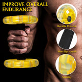 Exercise Ab Roller Wheel Tummy Weight Equipment Abdominal Roller Hand Weights Dumbbell for Yellow Fitness Device