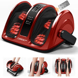 CARESKYpro Foot Massager with Heat, 3-Heating Shiatsu Foot Massager for Circulation and Pain Relief, Deep Kneading Rolling for Calf-Feet-Arm Relaxation, Plantar Fasciitis, Neuropathy