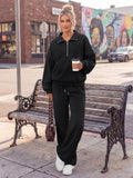 Trendy Queen Women Sweatsuits Casual Fall 2 Piece Matching Sweat Sets 2026