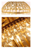 Chandelier, Classical Shade Balcony Loft Brass Lamp Reception Desk
