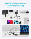 Anker Charging Station (100W), 9-in-1 USB C Power Strip with 300J Surge Protection, for iPhone 15 and MacBook Anker