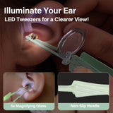 Ear Wax Removal Tool Kit with Light - LED Ear Cleaning Kit BELLESHOW