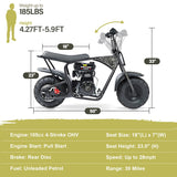 BRM100 Mini Dirt Pit Bike 105cc 4-Stroke Off Road for Teens Adults 220 LBS