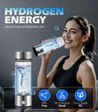 New Upgrade Hydrogen Water Bottle Generator【Industry TOP - 24-Hour Hydrogen Lock】【NO.1 Double Hydrogen Content】| 0 Chlorine & 0 Ozone | 100% Leak-Proof Seal, Sports Hydrogen Water Bottle for Gym