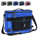 Dreizack Blue Insulated Kayak Cooler Bag, 1.584 Quarts Capacity, Waterproof PVC Material, Side Opening Cover Design, Adjustable Padded Shoulder Straps, 16 Hours Leakproof